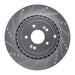Disc Brake Rotor Dynamic Friction 631-21039L