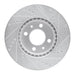 Disc Brake Rotor Dynamic Friction 631-65007L