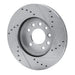 Disc Brake Rotor Dynamic Friction 631-65008L