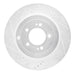 Disc Brake Rotor Dynamic Friction 631-72042L