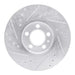 Disc Brake Rotor Dynamic Friction 631-74015R