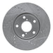 Disc Brake Rotor Dynamic Friction 631-76125L