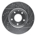 Disc Brake Rotor Dynamic Friction 631-80053L