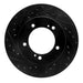 Disc Brake Rotor Dynamic Friction 633-01012L