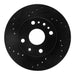 Disc Brake Rotor Dynamic Friction 633-21000L