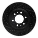 Disc Brake Rotor Dynamic Friction 633-54204L