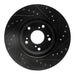 Disc Brake Rotor Dynamic Friction 633-59045L