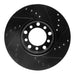 Disc Brake Rotor Dynamic Friction 633-63008L