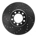 Disc Brake Rotor Dynamic Friction 633-63017L