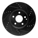 Disc Brake Rotor Dynamic Friction 633-63050L