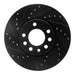 Disc Brake Rotor Dynamic Friction 633-65015L