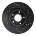 Disc Brake Rotor Dynamic Friction 633-68007L