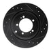 Disc Brake Rotor Dynamic Friction 633-72017L