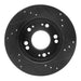 Disc Brake Rotor Dynamic Friction 633-72023L