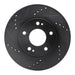 Disc Brake Rotor Dynamic Friction 633-72034L