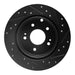 Disc Brake Rotor Dynamic Friction 633-72040L