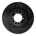 Disc Brake Rotor Dynamic Friction 633-72055L