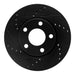 Disc Brake Rotor Dynamic Friction 633-73014L