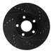 Disc Brake Rotor Dynamic Friction 633-73014L