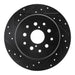 Disc Brake Rotor Dynamic Friction 633-75007L