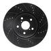 Disc Brake Rotor Dynamic Friction 633-75009L