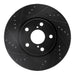 Disc Brake Rotor Dynamic Friction 633-75013D