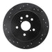 Disc Brake Rotor Dynamic Friction 633-75015L