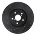Disc Brake Rotor Dynamic Friction 633-75023D