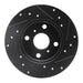 Disc Brake Rotor Dynamic Friction 633-76017L