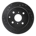 Disc Brake Rotor Dynamic Friction 633-76025L