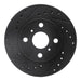 Disc Brake Rotor Dynamic Friction 633-76026L