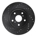 Disc Brake Rotor Dynamic Friction 633-76028L
