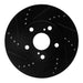 Disc Brake Rotor Dynamic Friction 633-76052L