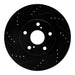 Disc Brake Rotor Dynamic Friction 633-76080L