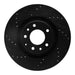 Disc Brake Rotor Dynamic Friction 633-80043L