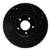 Disc Brake Rotor Dynamic Friction 633-80048L