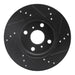 Disc Brake Rotor Dynamic Friction 633-91001L