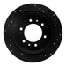 Disc Brake Rotor Dynamic Friction 633-93001L