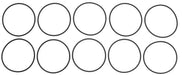 Fuel Injection Throttle Body O-Ring MAHLE Clevite 72236