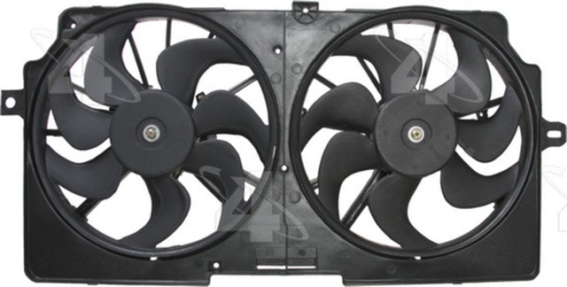 Dual Radiator and Condenser Fan Assembly Four Seasons 75483