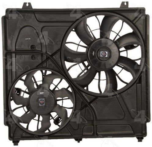 Dual Radiator and Condenser Fan Assembly Four Seasons 75638