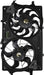 Dual Radiator and Condenser Fan Assembly Four Seasons 75649