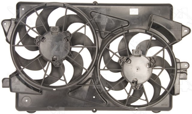 Dual Radiator and Condenser Fan Assembly Four Seasons 75654