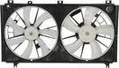 Dual Radiator and Condenser Fan Assembly Four Seasons 76078
