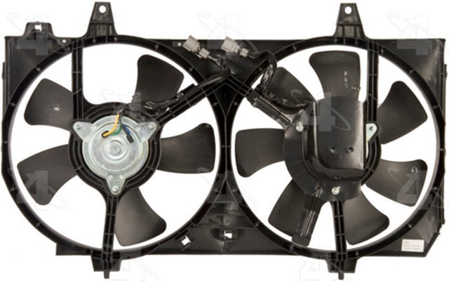 Dual Radiator and Condenser Fan Assembly Four Seasons 76083