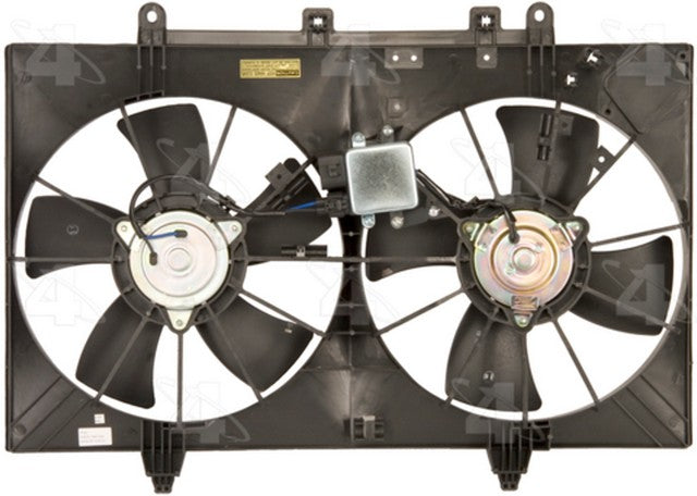 Dual Radiator and Condenser Fan Assembly Four Seasons 76146