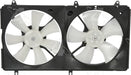 Dual Radiator and Condenser Fan Assembly Four Seasons 76173