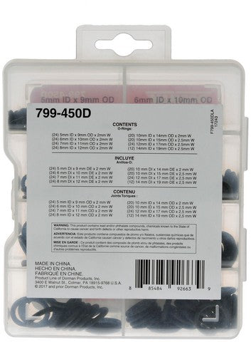 O-Ring Assortment Dorman 799-450D