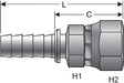 Hydraulic Coupling / Adapter Gates 80134