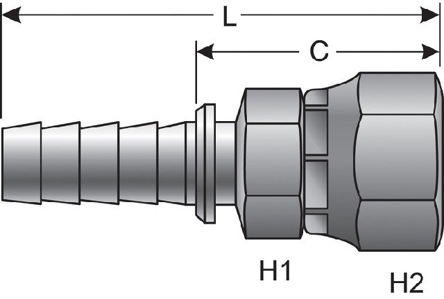 Hydraulic Coupling / Adapter Gates 80139